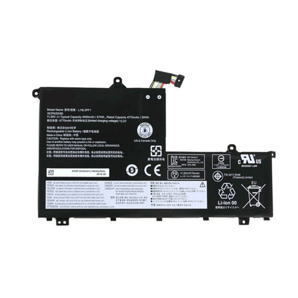 Pin Dành Cho Laptop LENOVO THINKBOOK 14-IML 14-IIL 15-IIL 45W L19C3PF1 L19M3PF1 L19M3PF9 Zin New