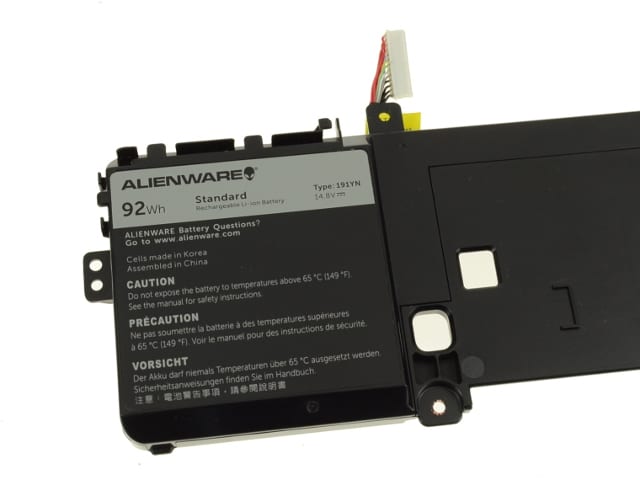 Dell Alienware 15 Replacement Battery 191yn 2f3w1 410gj Dell Alienware 15 Replacement Battery 191yn 2f3w1 410gj