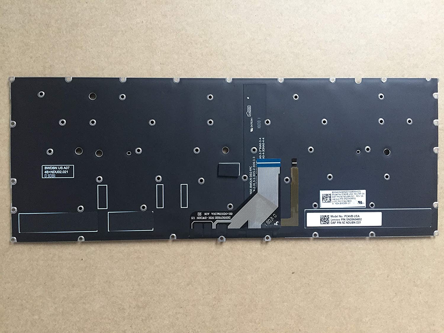 Lenovo Yoga 920-13IKB Yoga 920-13 SN20N04598 Laptop Keyboard US with Backlit