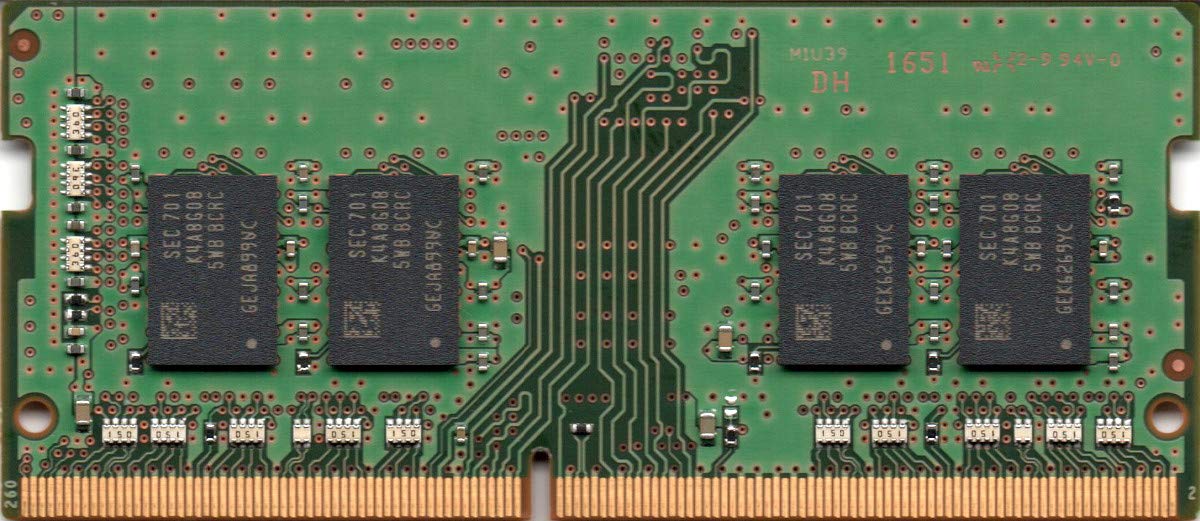 Samsung 8GB DDR4 PC4-19200, 2400MHz, 260 PIN SODIMM, CL 17, 1.2V