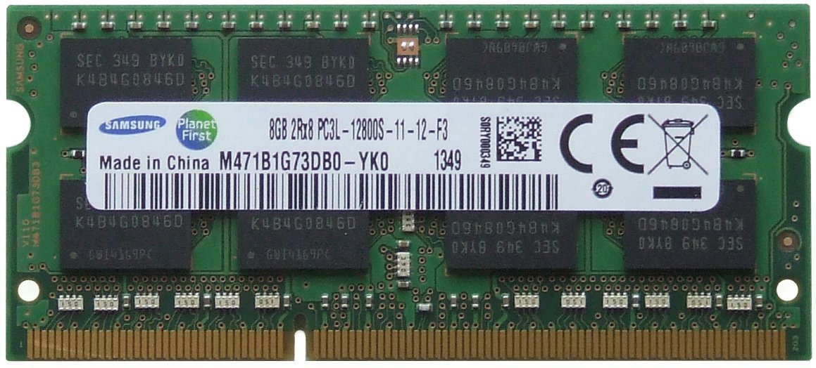 Samsung original 8GB x 8GB 204-pin SODIMM 1600MHz ram memory