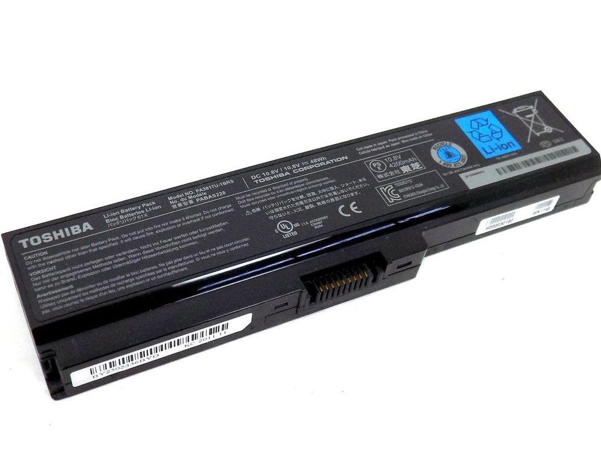 XClong Batteria PA3817U-1BRS 4400mAh Per Toshiba Satellite C650 C660 L700 L750 – Ricambio Compatibile E Sicuro