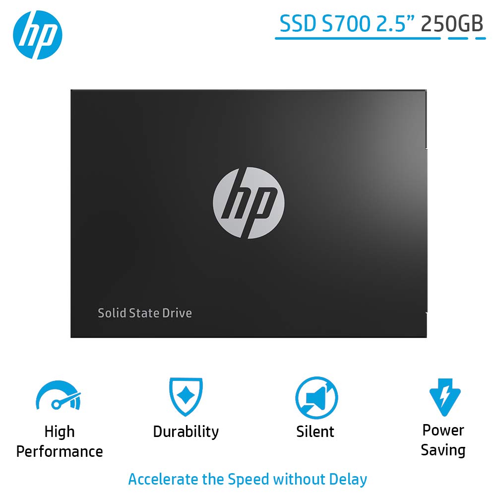 HP SSD S700 Inch 250GB SATA III 3D NAND Internal Solid State