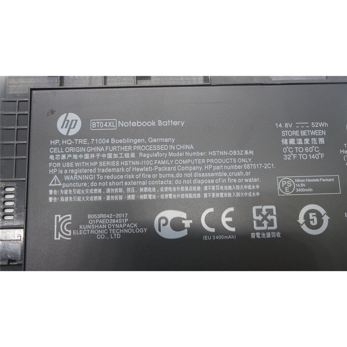 Original Hp Elitebook 9470 9470m 687945-001 687517-241 BT04XL