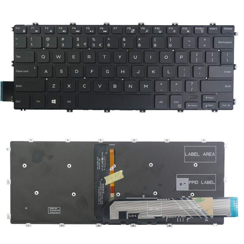 Dell Inspiron 5580 5585 7586 5480 5488 46MX5 US Backlit Laptop Keyboard –  eBuy INDIA