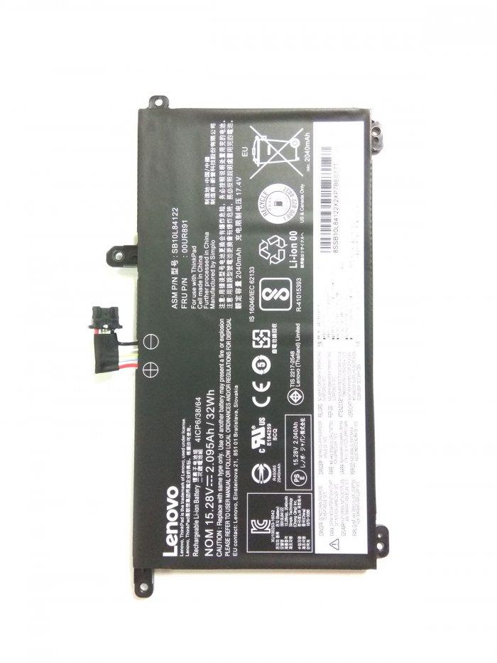 Batterie Remplacement Lenovo ThinkPad T570 T580 P51S P52S - 15.28V 32Wh 00UR890 01AV493