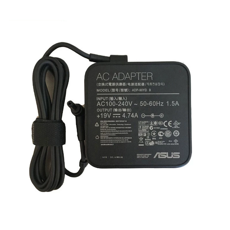 Asus 19V 4.74A 90W AC Adapter For Asus ADP-90YD B Zenbook 15 UX533FD-A9030T, Zenbook UX560UQ-1C