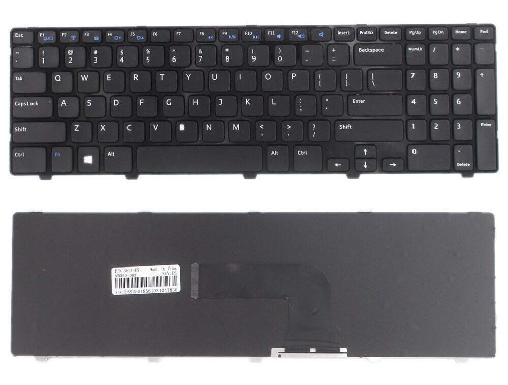 Laptop Keyboard for Dell Inspiron 15 3521 3537 15R 5521 5537 15R I5535 Latitude 3540 Vostro 2521 Keyboard Series 9D97X