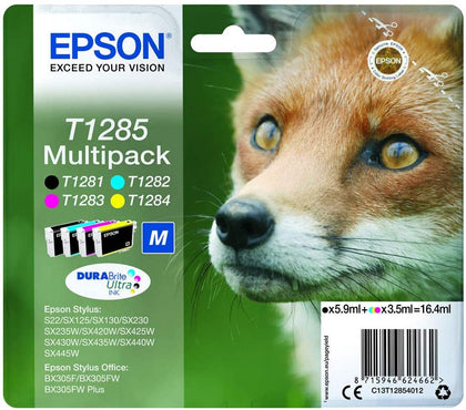 Epson T1285 Ink Cartridge Value Pack