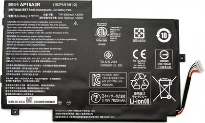 Acer Aspire Switch 10 SW3-013 Battery AP15A3R Laptop Battery
