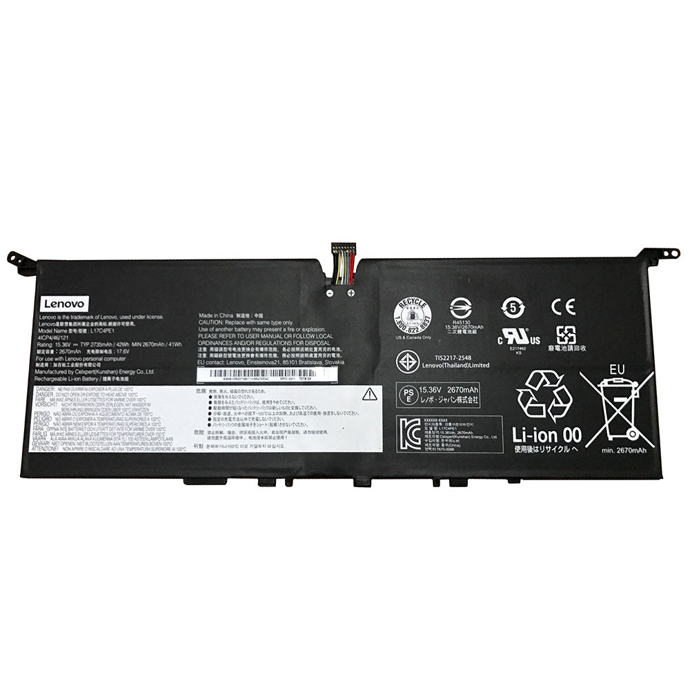 Original new laptop battery for Lenovo L17C4PE1