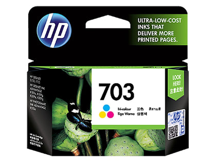 HP Deskjet 703 Ink Cartridge - Tri Color
