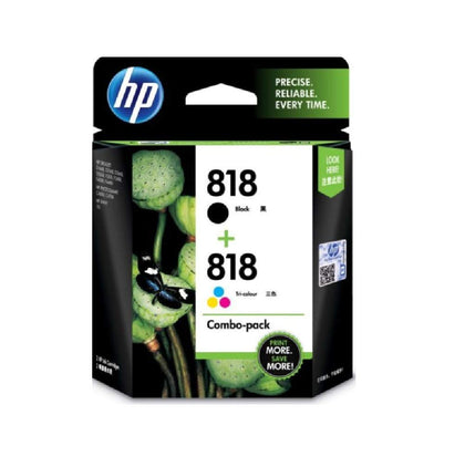 HP 818 Combo Black/Colour Ink Cartridge CN068AA