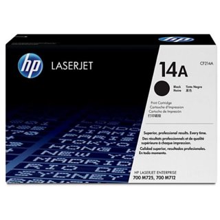 HP 14A Black Toner Cartridge CF214A For use LaserJet , M725DN MFP, 700 M712dn, M725Z MFP