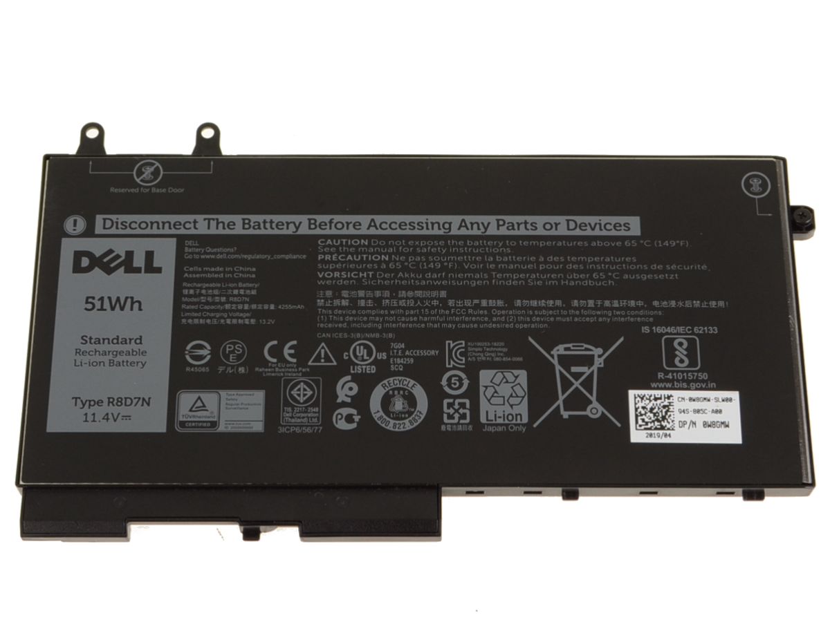 Original Latitude 5400 5401 5500 / Precision 3540 Laptop Battery
