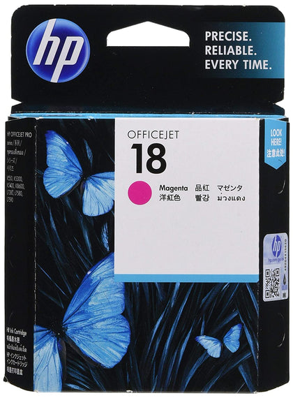 HP 18 Original Ink Cartridge, Magenta