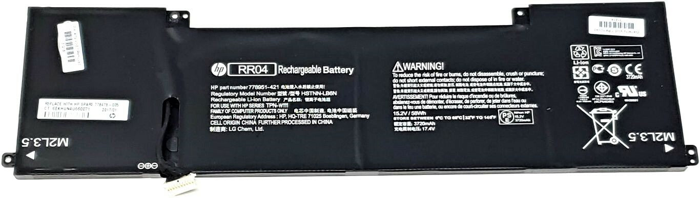 Original 15.2V 58Wh RR04 Battery for HP Omen 15-5114TX 15-5113TX 15-5012TX 778978-005