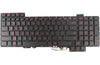 ASUS G751 G751J G751JM G751JL G751JY G751JT 0KNB0-E601US00 ASM14C33USJ442 RED US Keyboard