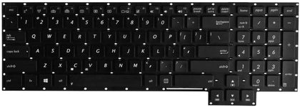 Asus ROG G750 G750J G750JM G750JX G750JH G750JS G750JW MP-12R33PSJ528W 13G130400229M 0KNB0-E600US00 Series Black US Layout Keyboard