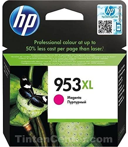 HP 953xl High Yield Ink Cartridge, Magenta - F6u17ae
