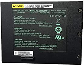 D900CBAT-12 6-87-D90CS-4E6 Original Laptop Battery compatible with Clevo PortaNote D900T D900K