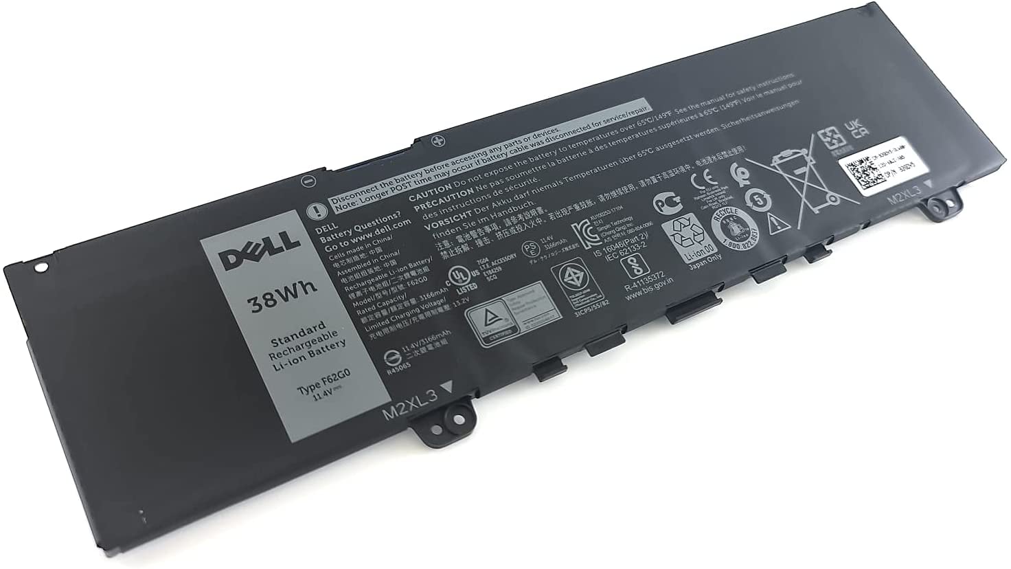 Genuine F62G0 Dell Inspiron 13 (7373) 2-in-1, (7370/7380/7386