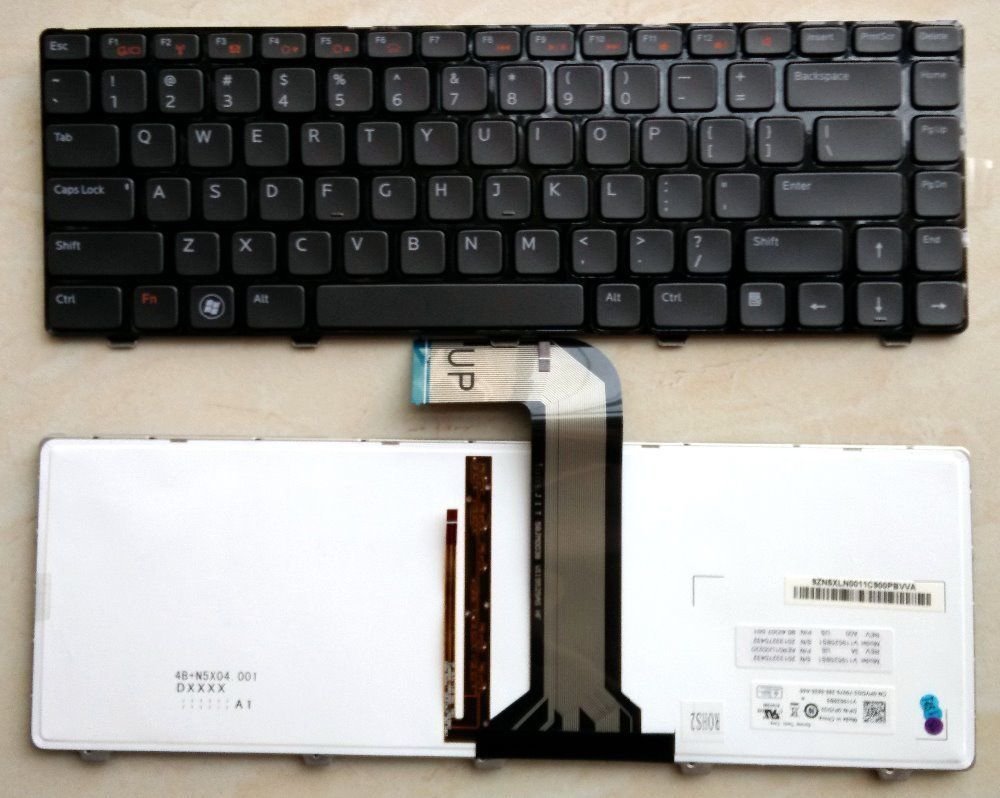 New Replacement Laptop Keyboard For Dell Vostro (1440, 1450, V131) & Inspiron – Black, Non-Backlit, QWERTY