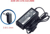 ACER 19V 2.37A 45W Small Pin AC Adapter for ACER Aspire One Cloud book AO1-131 AO1-131 AO1-431 Chromebook 11 C730 A13-045N2A