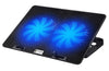 Adjustable Laptop Cooling Pad with Twin Fans for Efficient Cooling