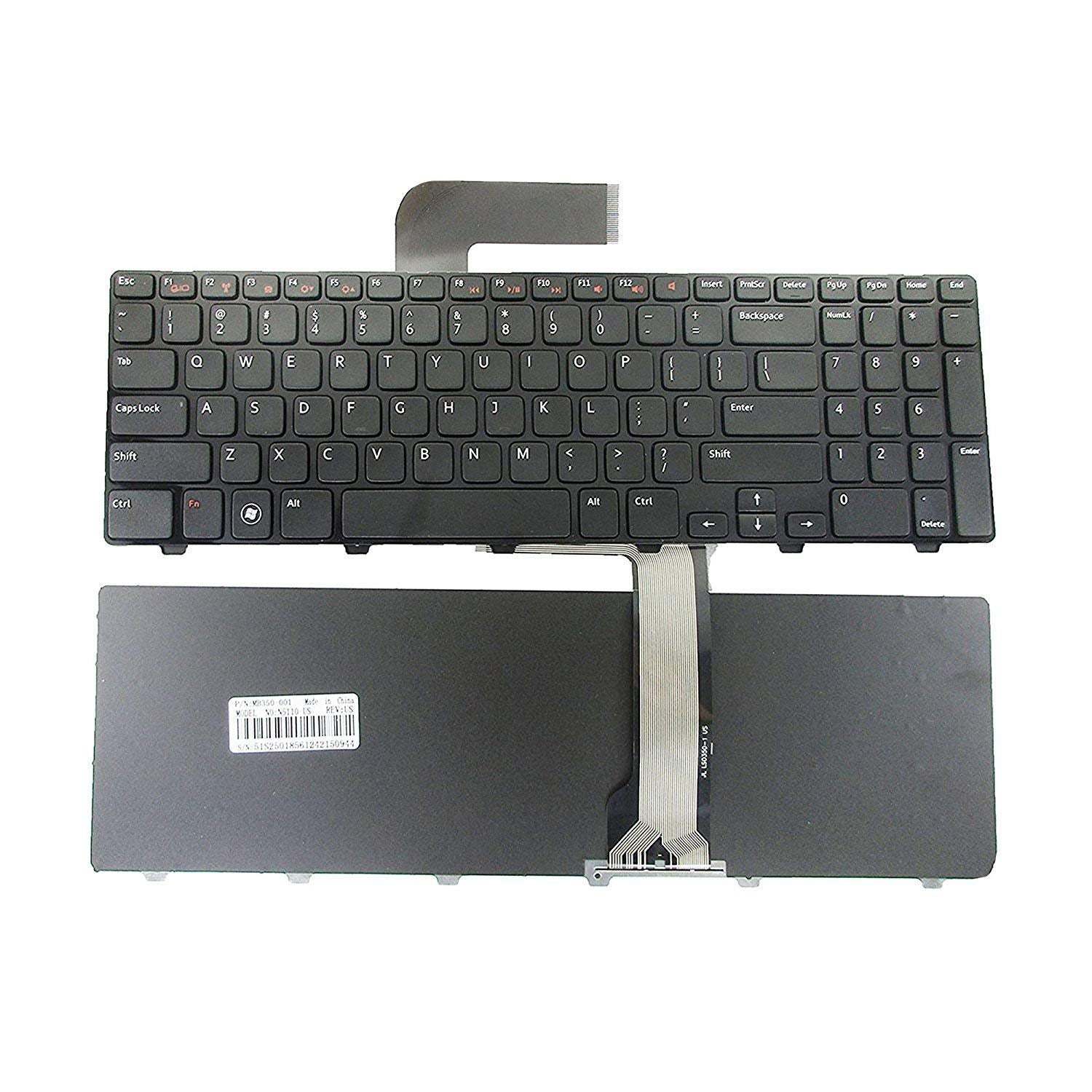 Laptop Keyboard for Dell Inspiron 15R N5110 5110