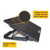 Adjustable Laptop Cooling Pad with Twin Fans for Efficient Cooling