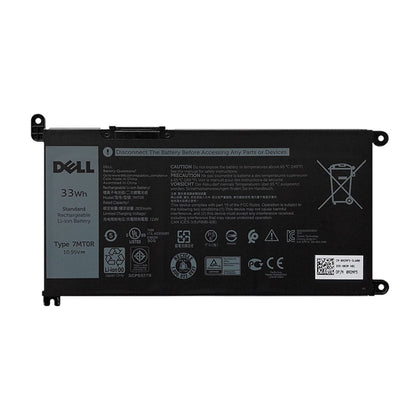 7MT0R Original Laptop Battery for Dell Chromebook 3400,5488,5493,5593