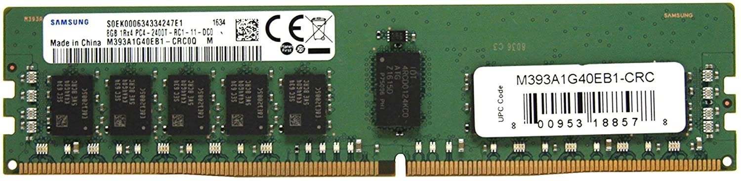 Samsung 8GB DDR4 PC4-19200, 2400MHZ, 288 PIN DIMM, CL 15 desktop Ram  Memory Module M378A1K43CB2-CRC
