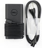 Dell 90W USB-C Type-C Original Power Adapter or Charger for Dell Latitude 5280, 5480, 5580, 7280, 7480, 7390, 7380, XPS 12, 13, 15