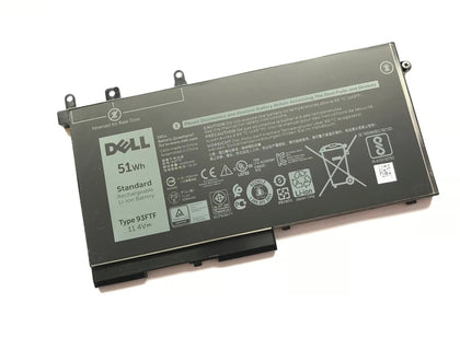 Original Dell 93FTF (11.4V 51Wh) Precision 15 3520 3530 Latitude E5480 E5580 E5490 E5590 Latitude 5280 5480 D4CMT 083XPC 83XPC