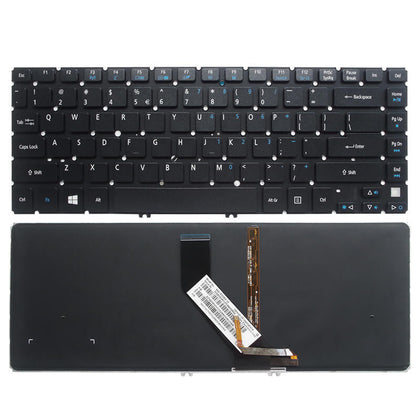 Acer Aspire V5-431G M5-481 V5-471G V5-473PG NSK-R24SW MP-11F76E0-4422 With Backlit Laptop keyboard