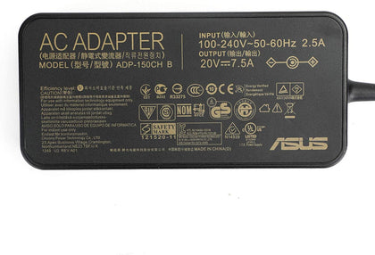 Asus 20V 7.5A 150W AC Adapter Charger for TUF FX505DD FX505DT FX505DU FX705DD FX705DT FX705DU FX505DD-AL113T FX505DT-AL027T