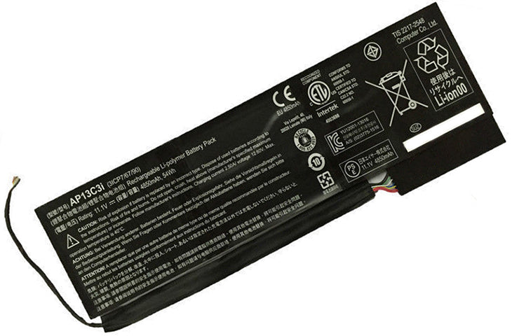 11.1V 4850mAh (54Wh) AP13C3i laptop battery for Acer ASPIRE P3-131-4833, ASPIRE P3-131-4602, Aspire P3-131