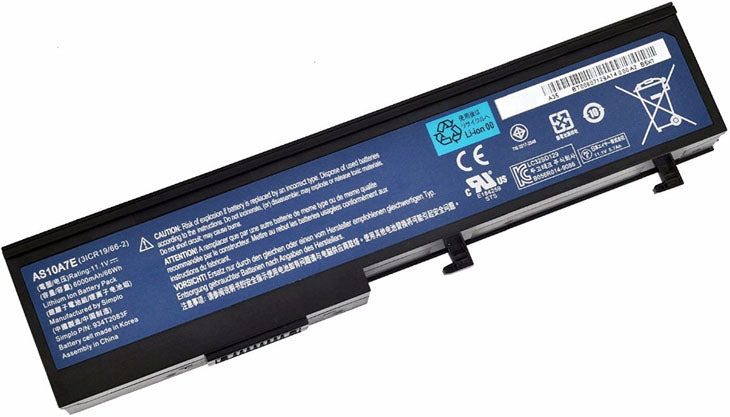 11.1V  9000mAh (99Wh) AS10F7E laptop battery for Acer  3ICR19/66-3, 934T2084F,