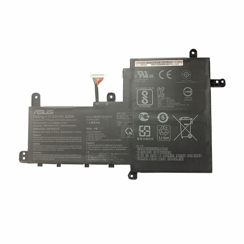 B31N1729 Genuine Asus VivoBook S15 K530FN-EJ219R, X530UA-1G, X530UA-2F Laptop Battery