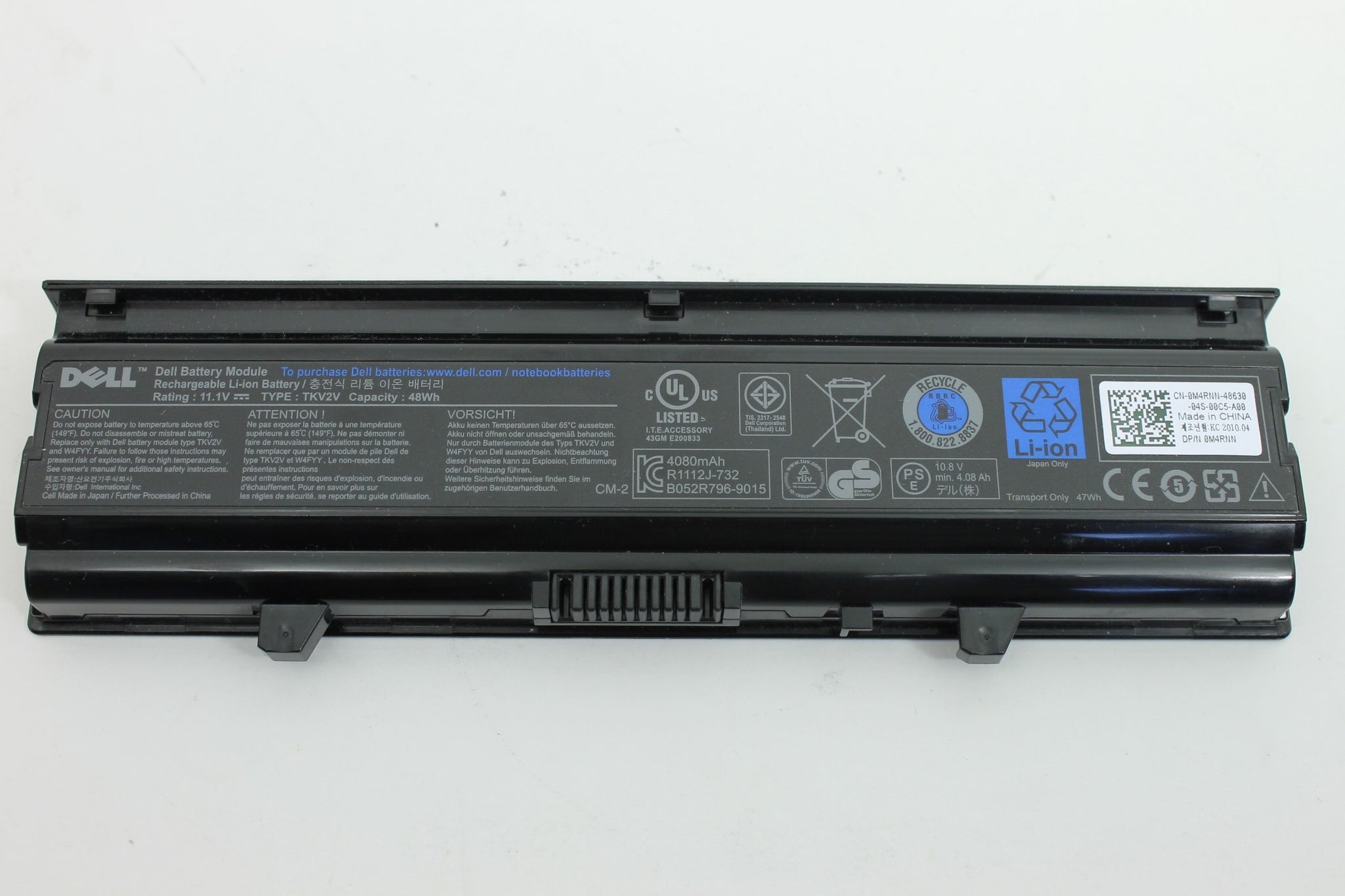 Original TKV2V laptop battery for Dell Inspiron N4030D N4030 N4020 NM4010