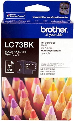 Brother Lc73 Ink Cartridge, Black