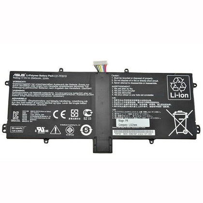 7.5V 2940mAh 22Wh C21-TF201X TF201-1B002A TF201-1B04 Li-polymer Battery Pack compatible with ASUS Eee Pad TF201 PT91 TF2 TF3 Tablet