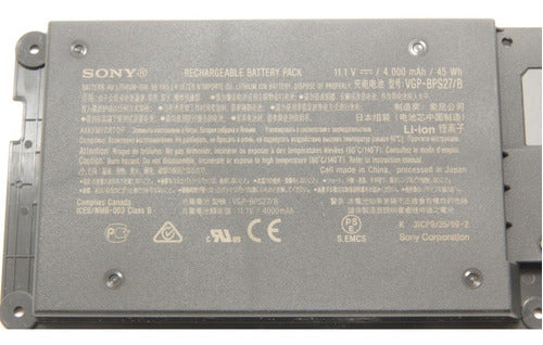 Original VGP-BPS27 VGP-BPS27/B Laptop Battery compatible with Sony VPC-Z21 VPC-Z212 VPC-Z213 VPC-Z214 VPC-Z215 VPC-Z216