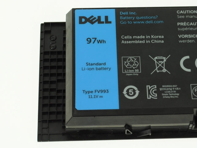 DELL FV993 97WH Laptop Battery