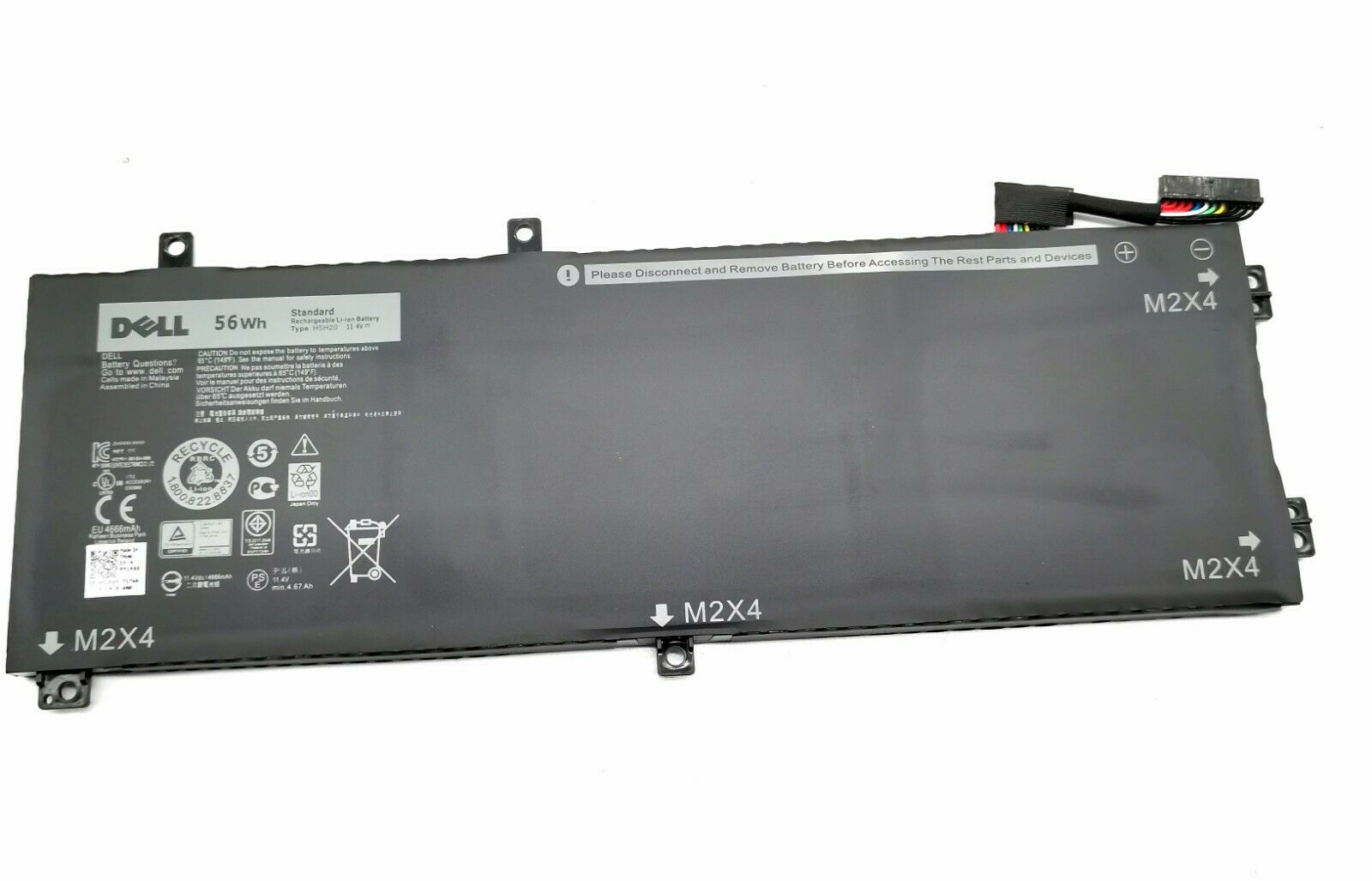  56Wh Original H5H20 Laptop Battery