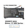 HP Omen 17-an014ng HSTNN-LB8B 922753-421 922977-855 Series 16 Cables  Laptop Battery