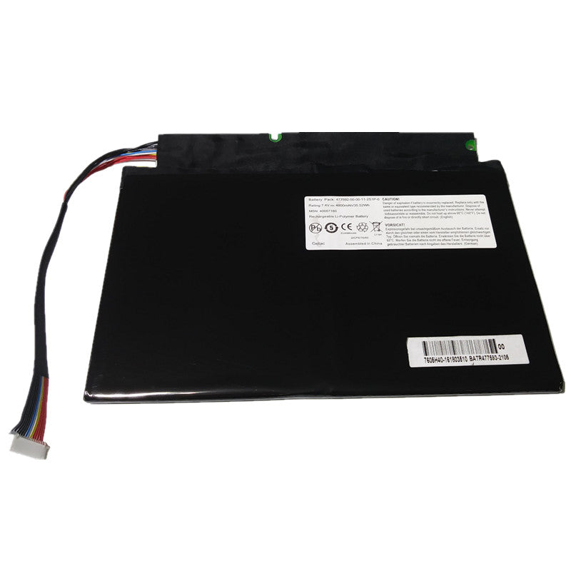 7.4V 4800mAh 35.52Wh 477592-00-00-11-2S1P-0 Laptop Battery For Medion 40057160 477592-00-07-07-2S1P-0