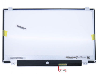 HB140WX1-300 608206-001 Slim 14.0″ LED Laptop Screen 1366*768 WXGA HD Bottom Right 40 PIN