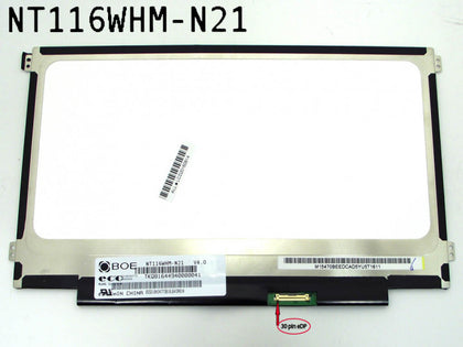 NT116WHM-N21 HN116WX1-102 Slim 11.6″ LED Laptop Screen 1366*768 WXGA HD Bottom Right 30 PIN Twin Holes Bracket Left & Right